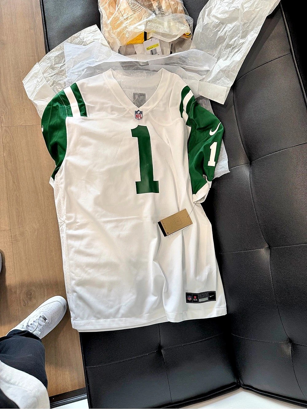 Nike New York Jets Ahmed Sauce Gardner Nike Vapor F.U.S.E. Limited Jersey